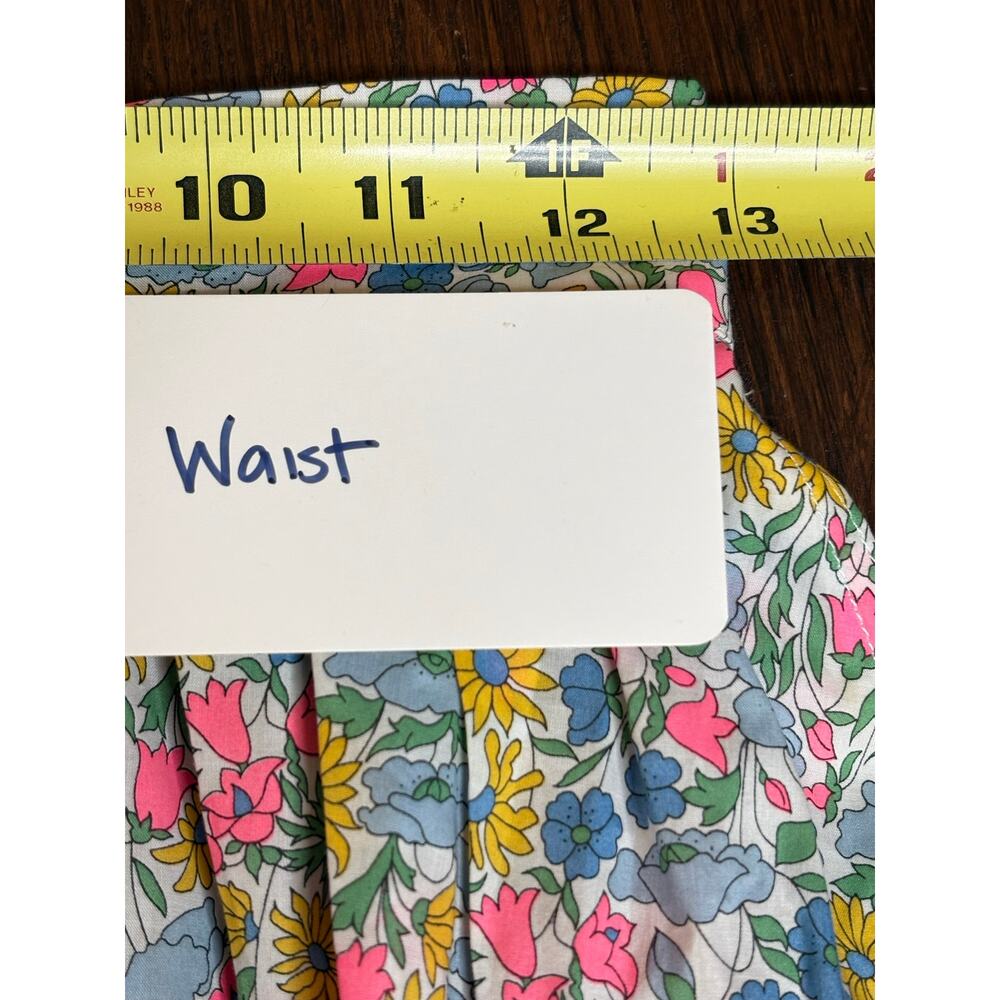 O Pioneer x Liberty Fabric Floral Patchwork Joan Skirt Size 6 UK 2 US - Picture 6 of 7